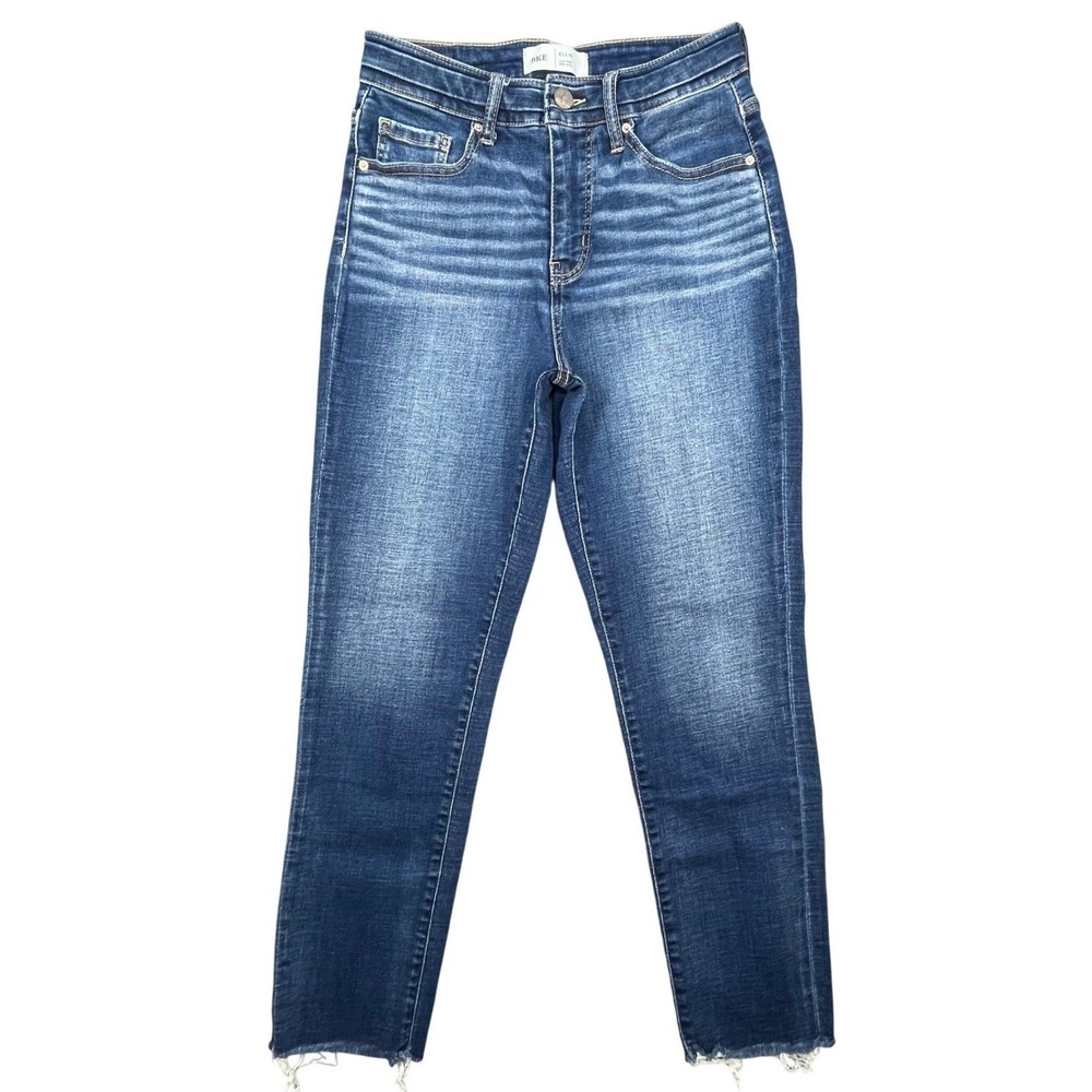 BKE Blue Ellie High Rise Mom Jeans Women Size 26